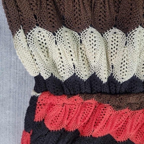 Judith March Small Women One Shoulder Dress Anthropologie One Shoulder Knit Fall - Picture 9 of 13